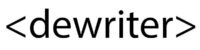 Dewriter logo